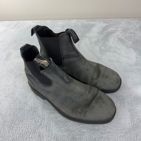 Blundstone Men's Charcoal Chelsea Boots Size 9.5 US - Picture 1 of 16